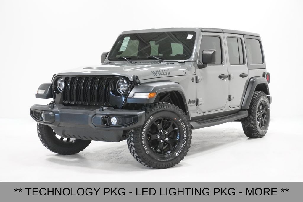 Used 2021 Jeep Wrangler Unlimited Willys SUV