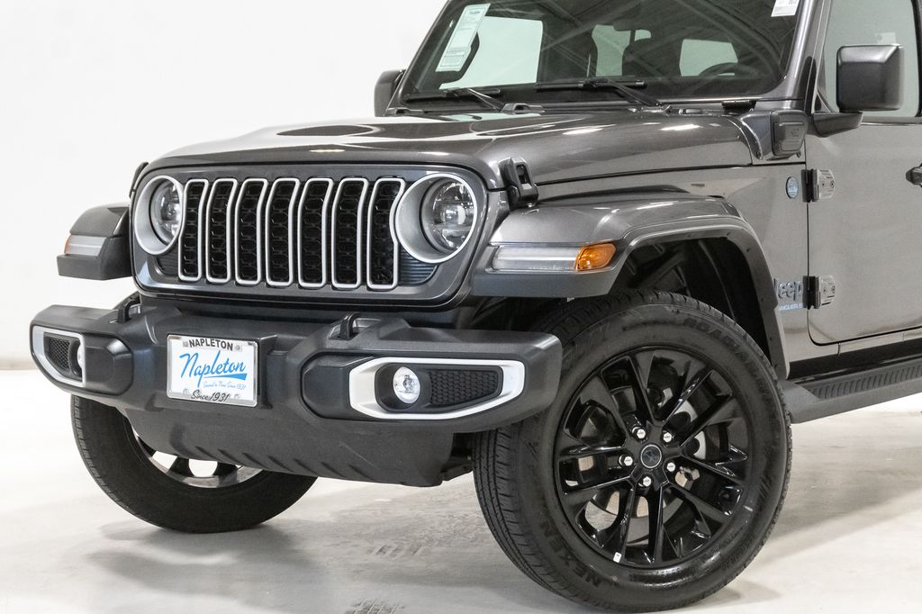 Used 2025 Jeep Wrangler 4xe Sahara 4XE with VIN 1C4RJXP63SW601829 for sale in Arlington Heights, IL