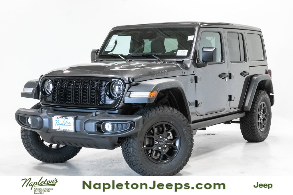New 2027 Jeep Wrangler 4-DOOR WILLYS Sport Utility