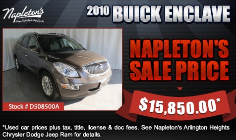 Napleton's Arlington Heights Chrysler Dodge Jeep RAM Pre-Owned Special