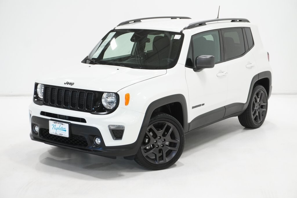 Used 2021 Jeep Renegade 80TH Edition with VIN ZACNJDBB1MPM77624 for sale in Arlington Heights, IL