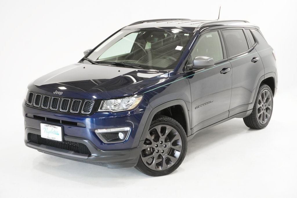 Used 2021 Jeep Compass 80th Spec. Edition with VIN 3C4NJDEB7MT517115 for sale in Arlington Heights, IL