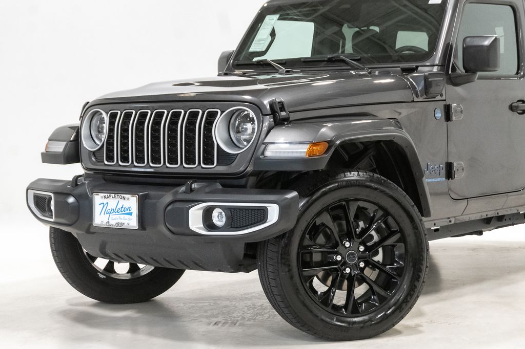 Used 2025 Jeep Wrangler 4xe Sahara 4XE with VIN 1C4RJXP69SW600426 for sale in Arlington Heights, IL