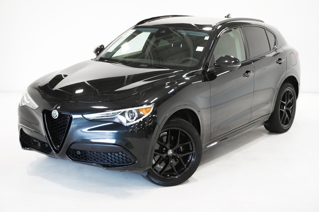 Used 2021 Alfa Romeo Stelvio Ti with VIN ZASPAKBN1M7D15393 for sale in Arlington Heights, IL