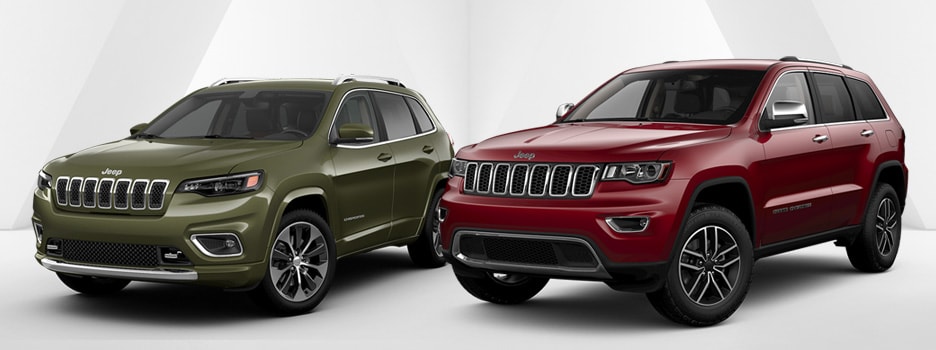 Jeep Cherokee vs Jeep Grand Cherokee Near Arlington Heights, IL