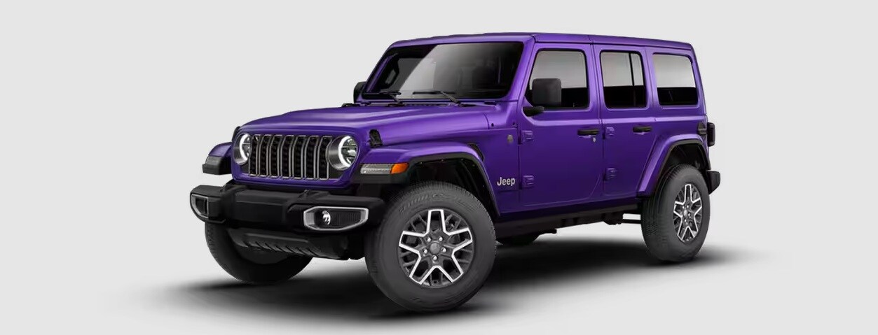 Purple Jeep Wrangler for sale