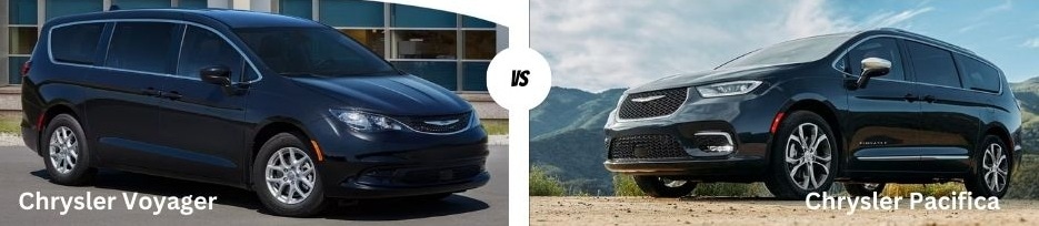 Chrysler Voyager vs Pacifica