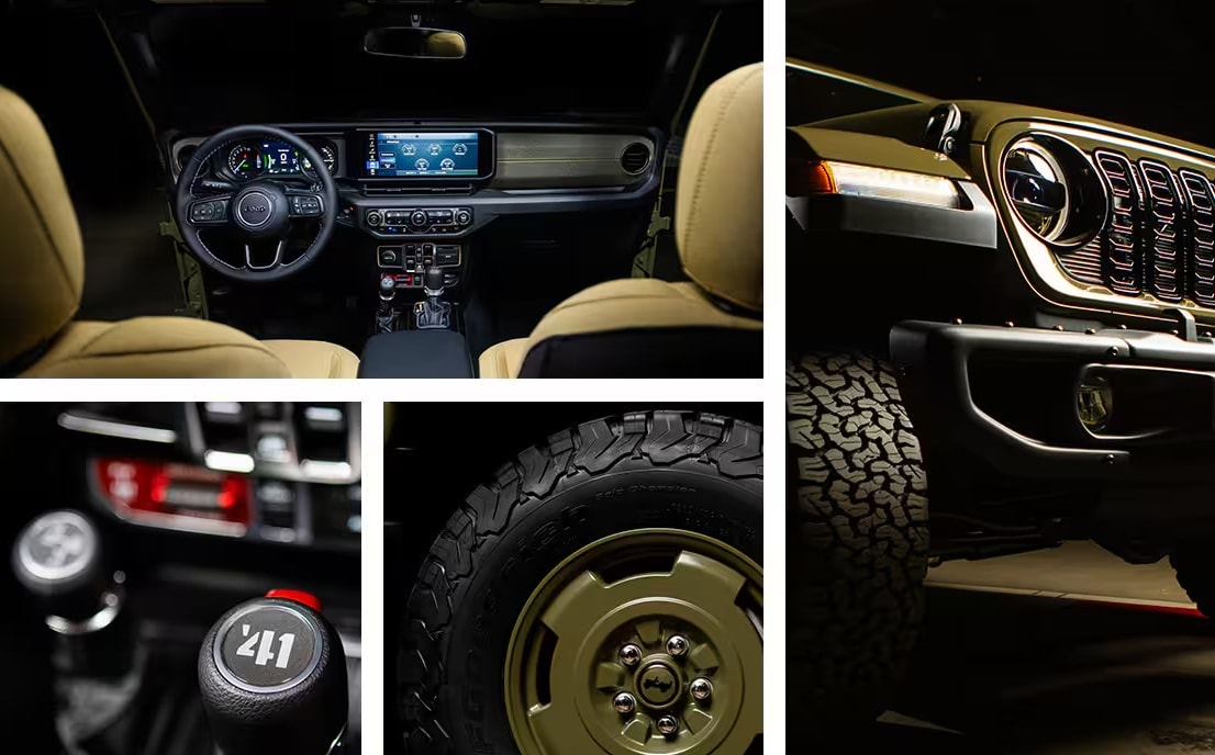 New Jeep Wrangler Willys '41 Olive Green Jeep