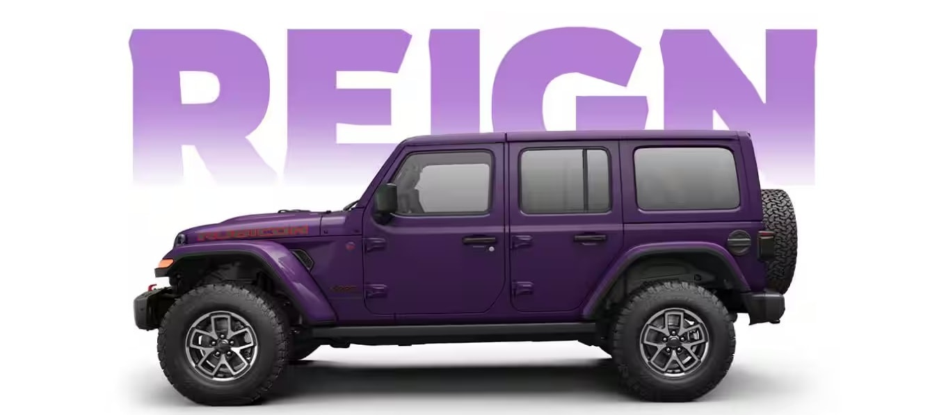Purple Jeep Wrangler for sale
