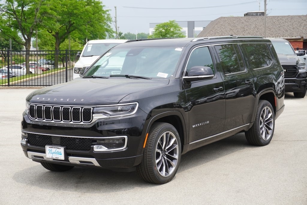 Used 2023 Jeep Wagoneer L Series III with VIN 1C4SJSDP7PS502706 for sale in Arlington Heights, IL