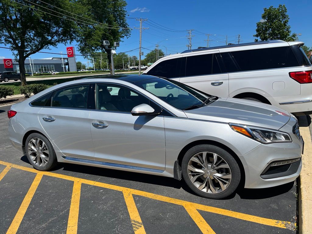 Used 2015 Hyundai Sonata Limited with VIN 5NPE34AB1FH161036 for sale in Arlington Heights, IL