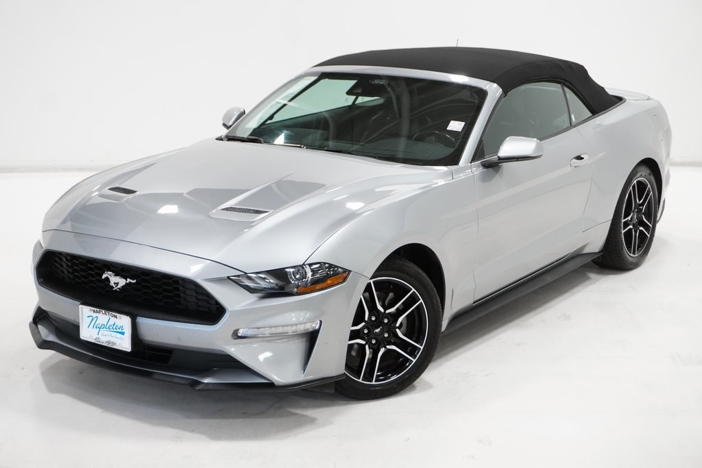 Used 2022 Ford Mustang EcoBoost Premium with VIN 1FATP8UH8N5102458 for sale in Arlington Heights, IL