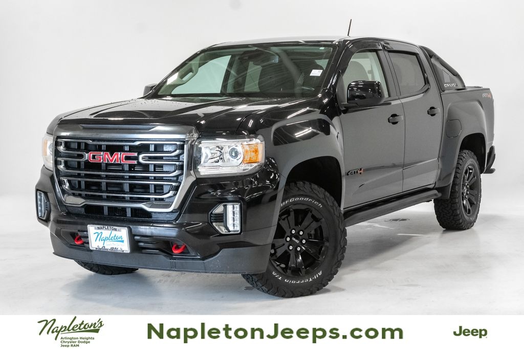 Used 2021 GMC Canyon AT4 w/Leather Truck