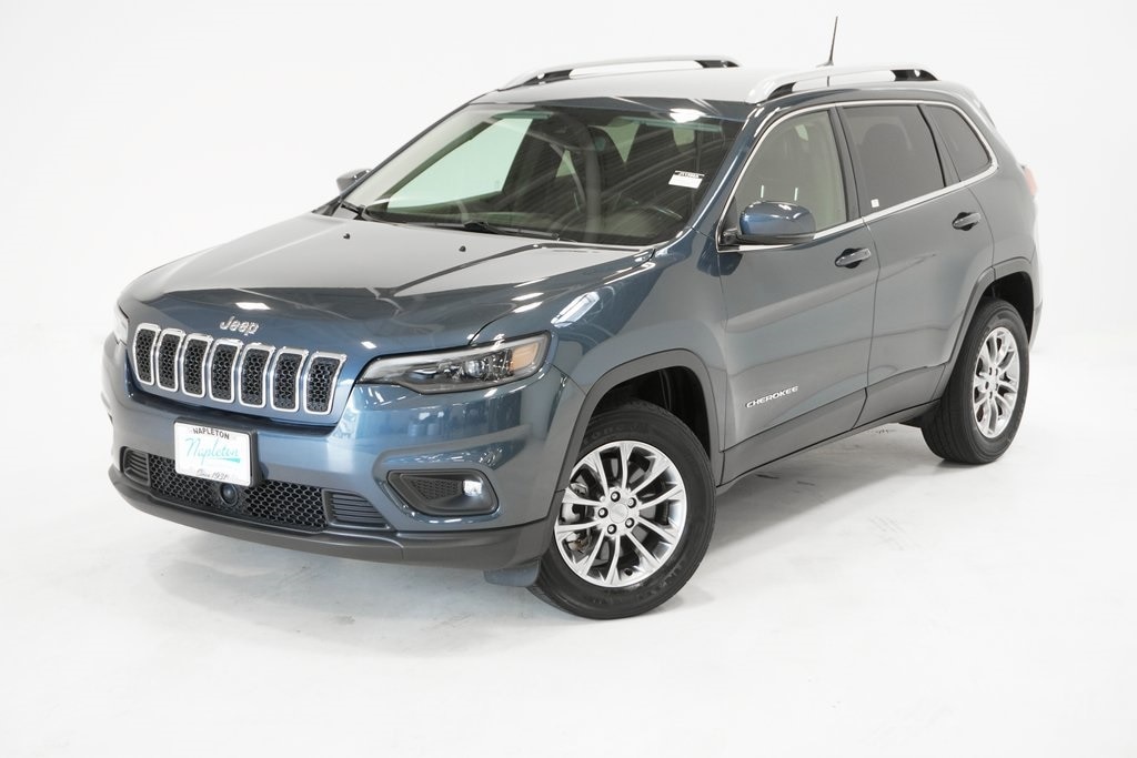 Used 2021 Jeep Cherokee Latitude Plus with VIN 1C4PJMLB9MD202799 for sale in Arlington Heights, IL