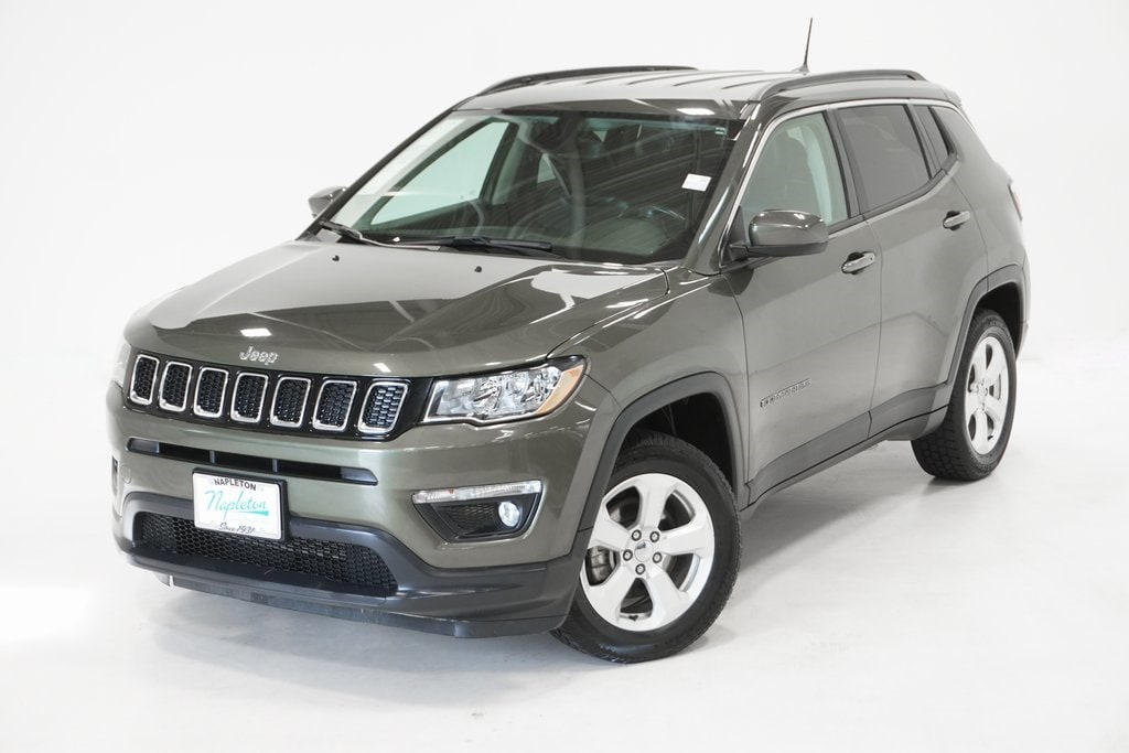 Used 2021 Jeep Compass Latitude with VIN 3C4NJDBB8MT557529 for sale in Arlington Heights, IL