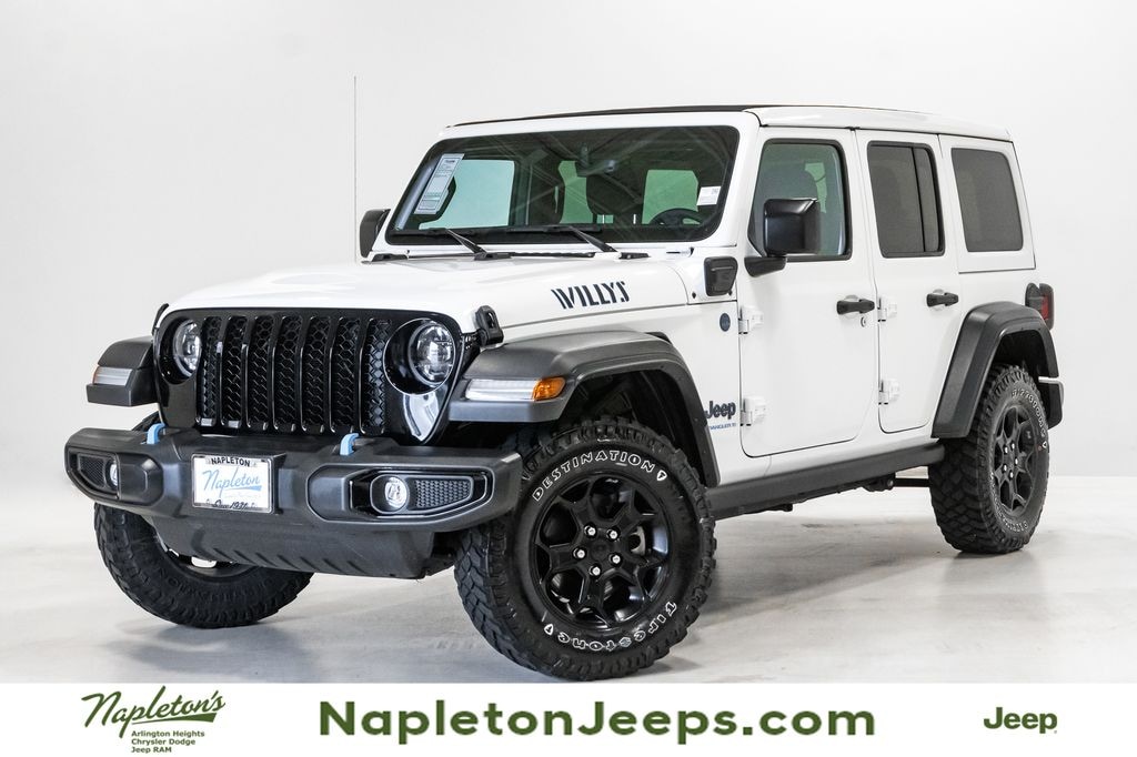 Used 2023 Jeep Wrangler Willys 4xe SUV
