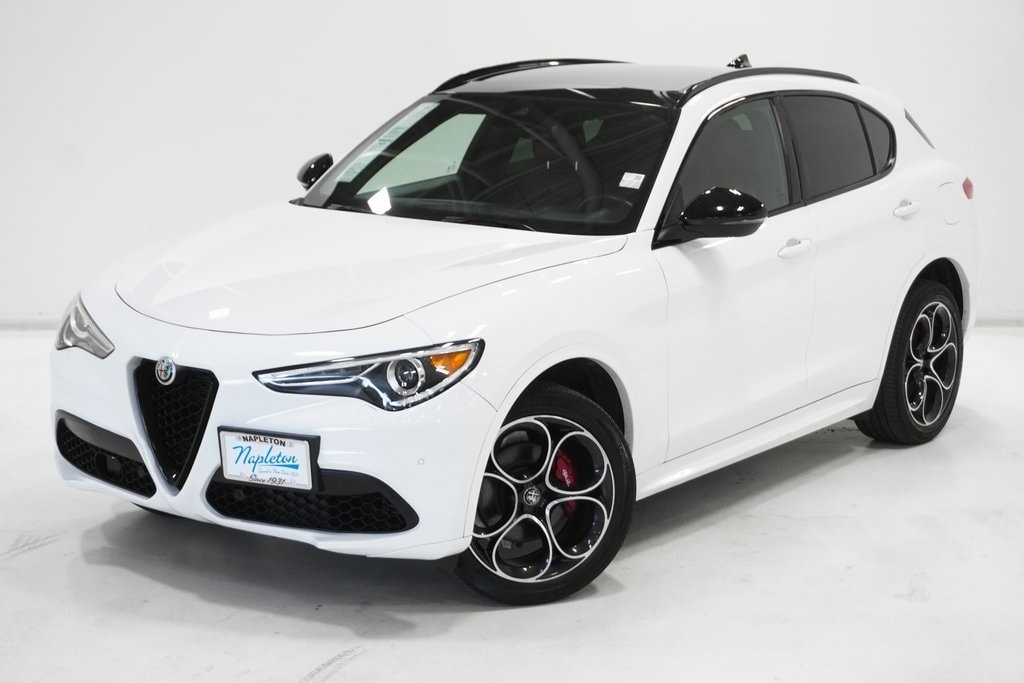 Used 2022 Alfa Romeo Stelvio Ti Veloce with VIN ZASPAKBN5N7D31873 for sale in Arlington Heights, IL