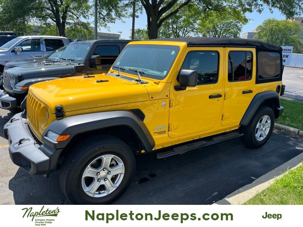 Used 2019 Jeep Wrangler Unlimited Sport S SUV