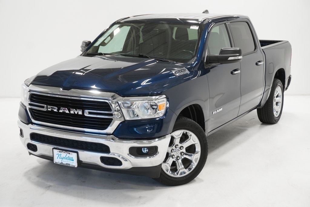 Certified 2020 RAM Ram 1500 Pickup Big Horn/Lone Star with VIN 1C6SRFFT8LN356018 for sale in Arlington Heights, IL