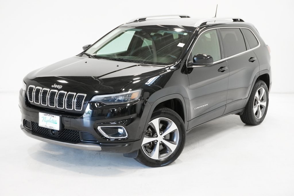 Used 2021 Jeep Cherokee Limited with VIN 1C4PJMDN2MD153986 for sale in Arlington Heights, IL