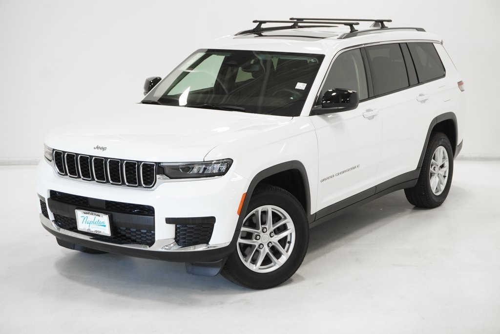 Certified 2022 Jeep Grand Cherokee L Laredo with VIN 1C4RJKAG4N8542299 for sale in Arlington Heights, IL