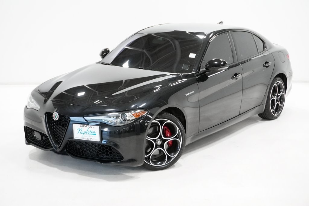 Used 2022 Alfa Romeo Giulia Ti Veloce with VIN ZARFANBN4N7655022 for sale in Arlington Heights, IL