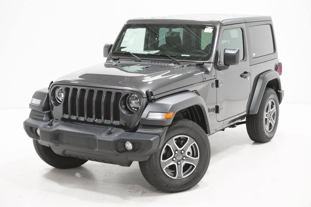 Certified 2023 Jeep Wrangler 2-Door Sport S with VIN 1C4HJXAG2PW682200 for sale in Arlington Heights, IL