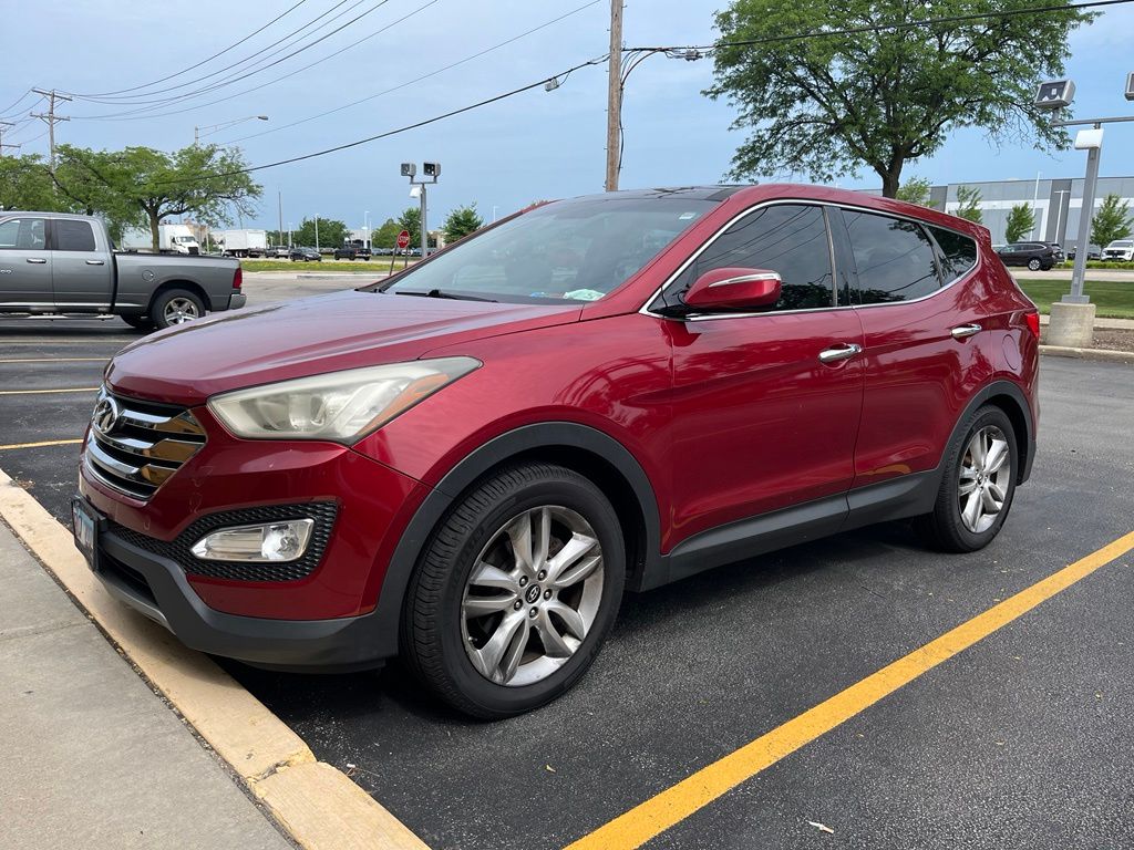 Used 2013 Hyundai Santa Fe Sport 2.0T with VIN 5XYZWDLA5DG054119 for sale in Arlington Heights, IL
