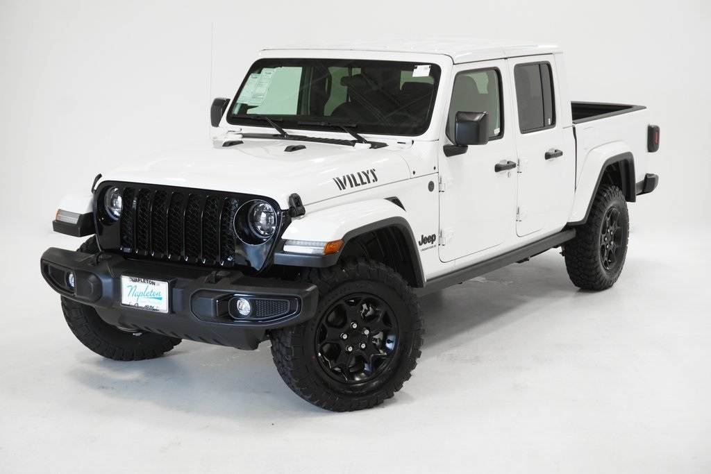 Used 2023 Jeep Gladiator WILLYS with VIN 1C6JJTAMXPL594889 for sale in Arlington Heights, IL