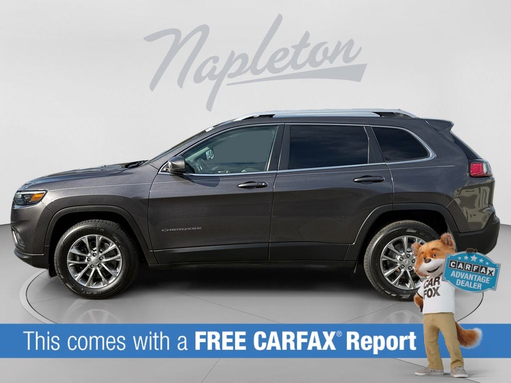 Certified 2021 Jeep Cherokee Latitude Lux with VIN 1C4PJMMX7MD146047 for sale in Ellwood City, PA