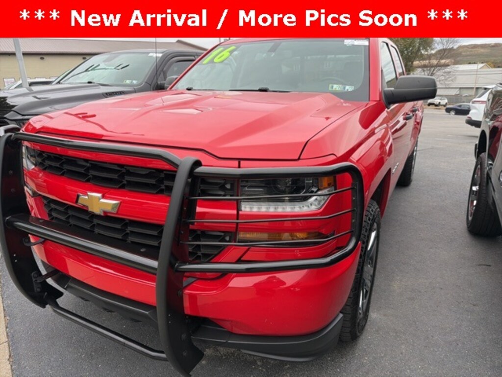 Certified 2016 Chevrolet Silverado 1500 Silverado Custom Truck Double Cab