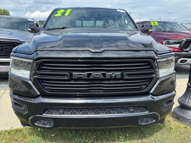 Used 2021 RAM Ram 1500 Pickup Big Horn/Lone Star with VIN 1C6SRFFT7MN683351 for sale in Ellwood City, PA