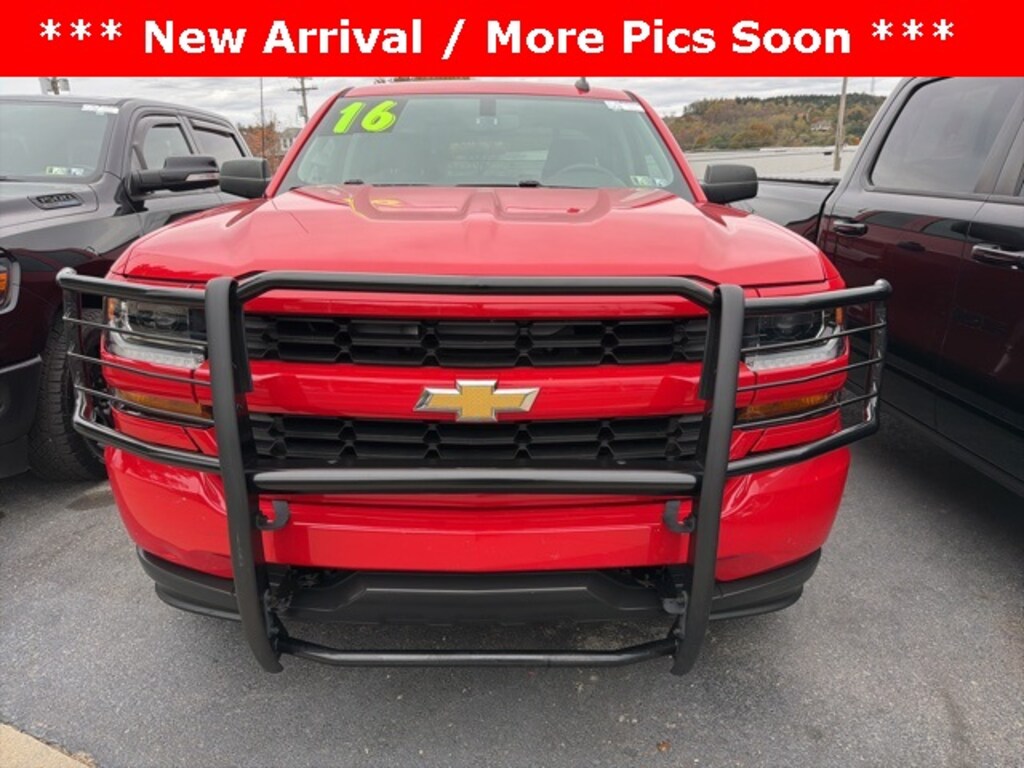 Certified 2016 Chevrolet Silverado 1500 Silverado Custom Truck Double Cab