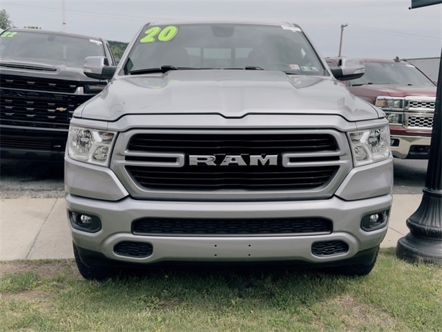 Certified 2020 RAM Ram 1500 Pickup Big Horn/Lone Star with VIN 1C6SRFFT8LN206720 for sale in Ellwood City, PA