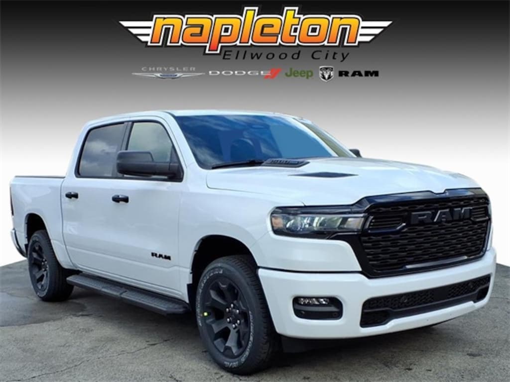 New 2025 Ram 1500 Tradesman Crew Cab 4x4 5'7 Box Pickup