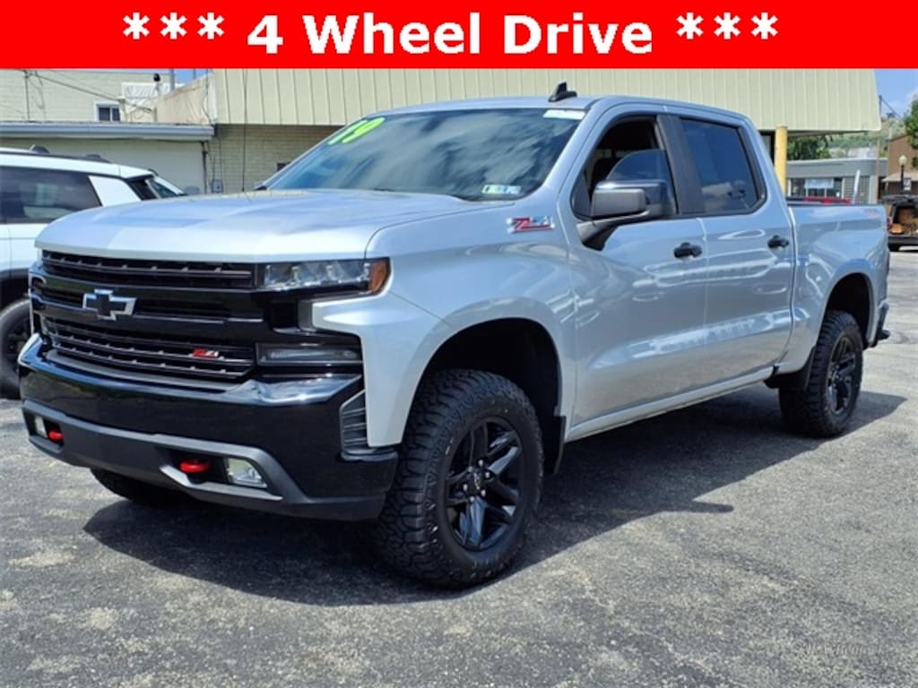 Certified 2019 Chevrolet Silverado 1500 LT Trail Boss Truck Crew Cab