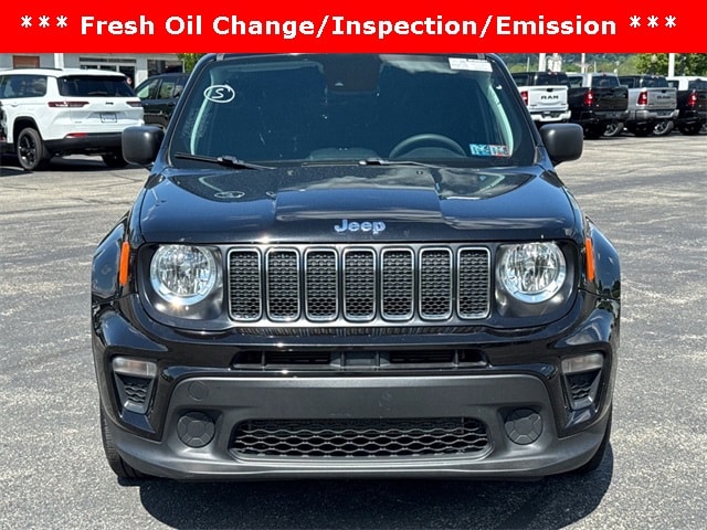 Certified 2021 Jeep Renegade Sport with VIN ZACNJCAB2MPM50461 for sale in Ellwood City, PA