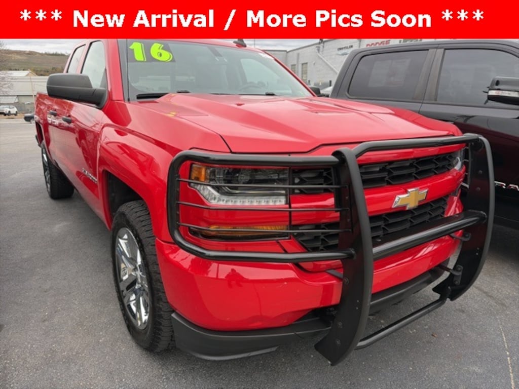 Certified 2016 Chevrolet Silverado 1500 Silverado Custom Truck Double Cab
