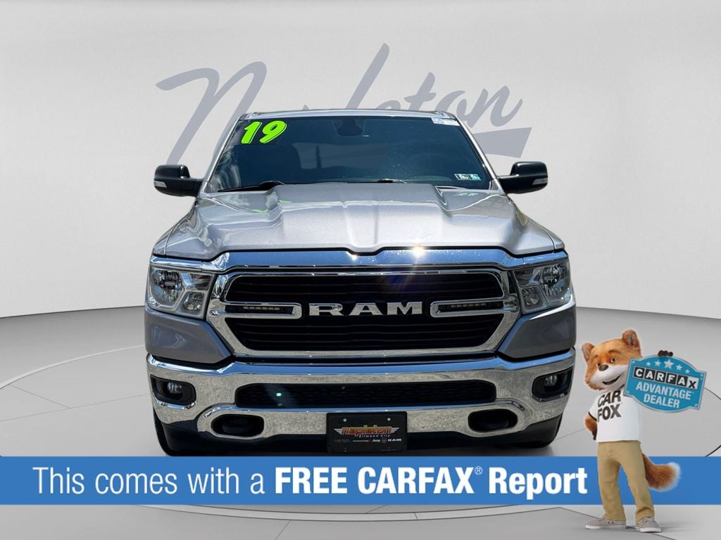 Used 2019 RAM Ram 1500 Pickup Big Horn/Lone Star with VIN 1C6SRFFT9KN803728 for sale in Ellwood City, PA