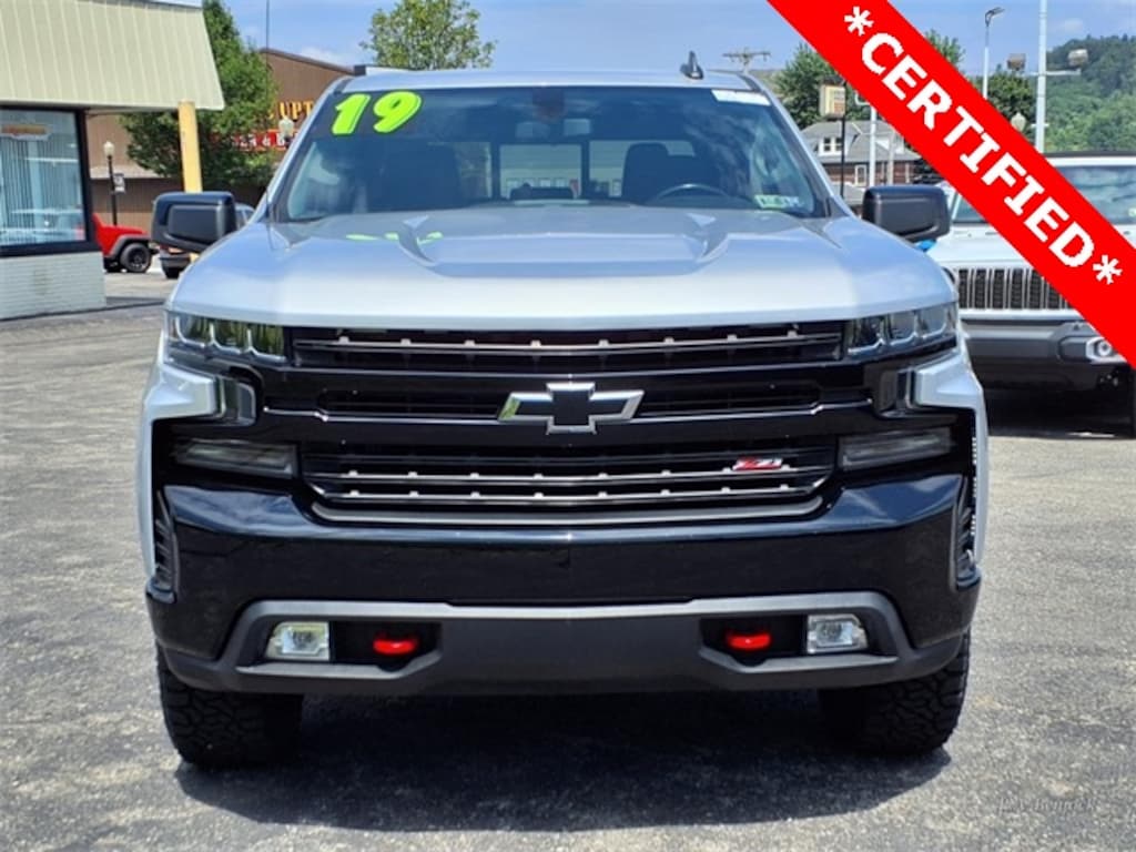 Certified 2019 Chevrolet Silverado 1500 LT Trail Boss Truck Crew Cab