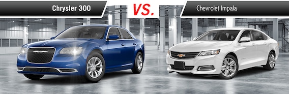 Chrysler 300 vs Chevrolet Impala - Which One is Better? | Napleton CDJR  Dealership in Ellwood City, PA