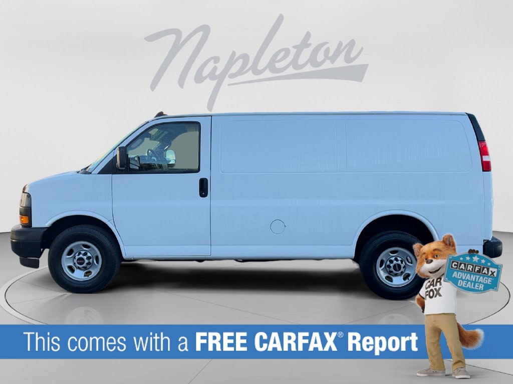 Certified 2019 GMC Savana Cargo Work Van with VIN 1GTW7AFG8K1237915 for sale in Ellwood City, PA