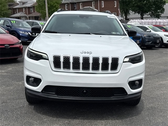 Certified 2022 Jeep Cherokee Latitude Lux with VIN 1C4PJMMX8ND540545 for sale in Ellwood City, PA