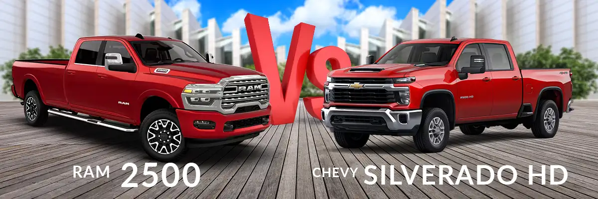 chevy silverado vs ram 2500 truck comparison