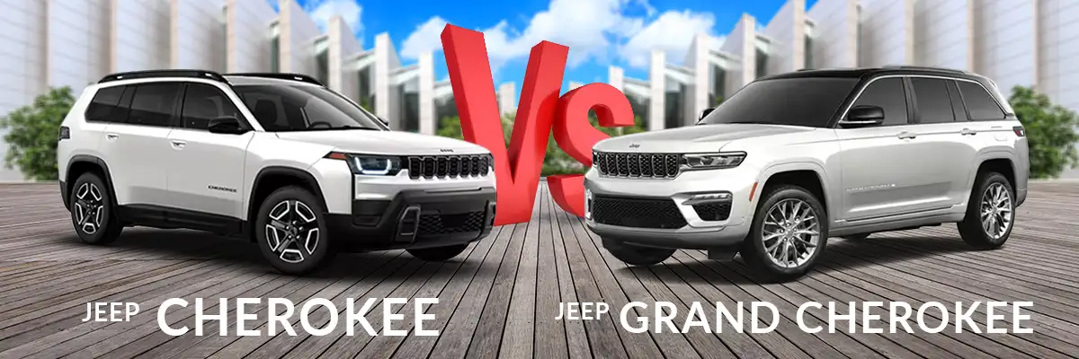 jeep cherokee vs jeep grand cherokee at napleton jeep dealer in Ellwood City, PA