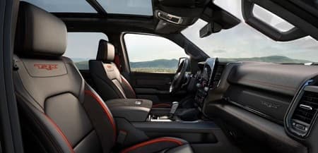 RAM TRX Front Seat Interior