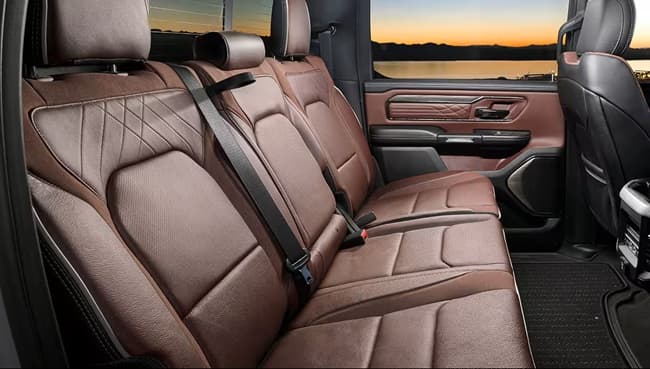 RAM 1500 Rear Seating