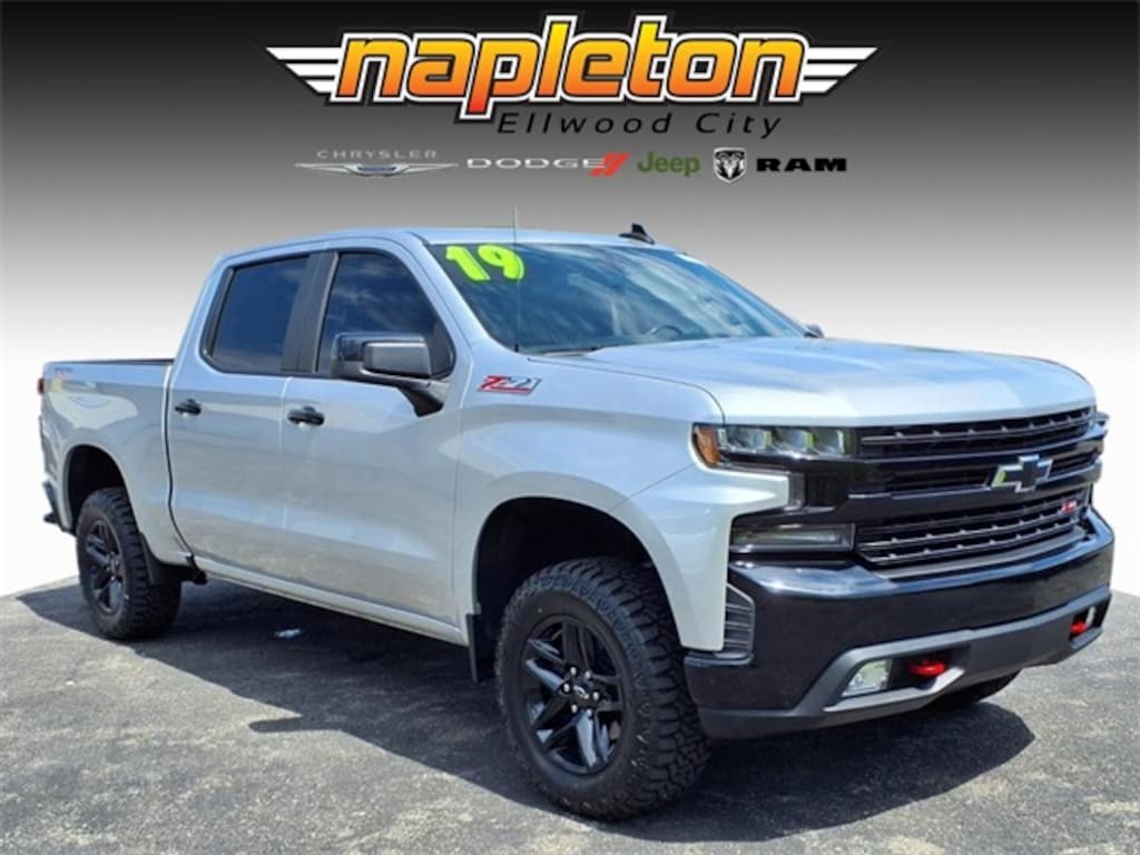 Certified 2019 Chevrolet Silverado 1500 LT Trail Boss Truck Crew Cab