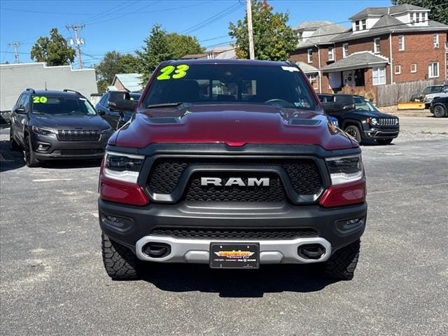 Used 2023 RAM Ram 1500 Pickup Rebel with VIN 1C6SRFLT9PN583695 for sale in Ellwood City, PA