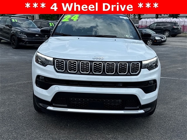 Used 2024 Jeep Compass Limited with VIN 3C4NJDCN7RT140970 for sale in Ellwood City, PA